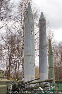Баллистическая ракета морского базирования Р-13 в Центральном музее Вооруженных Сил