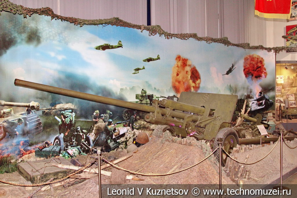 Диорама Бой на Курской дуге в Центральном музее Вооруженных Сил