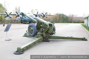 122-мм гаубица Д-30 в Музее на Поклонной горе