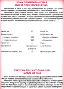 Пушка ЗиС-2 в Музее на Поклонной горе