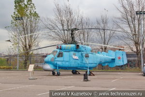 Корабельный противолодочный вертолет Ка-25 ПЛО в Музее на Поклонной горе