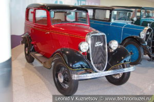 Ford Model Y на выставке ретро автомобилей в аэропорту Домодедово