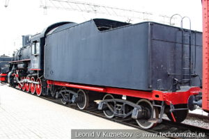 Паровоз Еа 2450 в Железнодорожном музее на Рижском вокзале