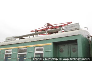 Моторвагонная секция Ср3Н-11775 в Железнодорожном музее на Рижском вокзале