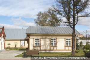 Дом начальника станции в железнодорожном музее на станции Подмосковная