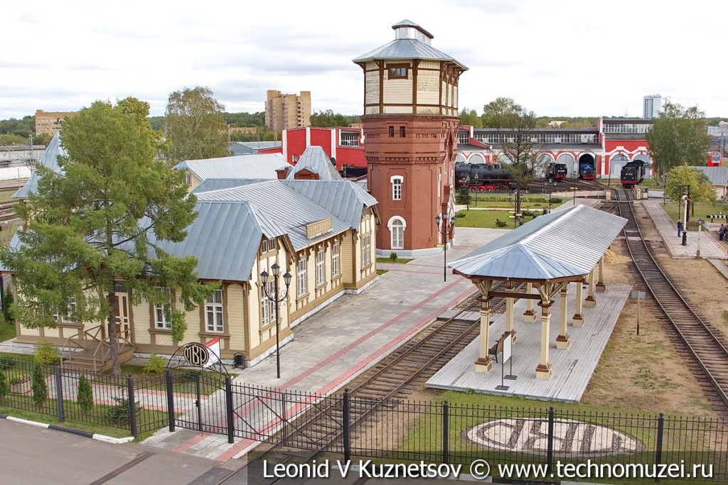 Железнодорожный музей на станции "Подмосковная"