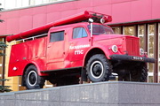 Памятник пожарный автомобиль ПМГ-19 АЦП 20(63)19 в Москве