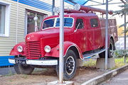 Памятник пожарный автомобиль ПМЗ-52 в Мытищах