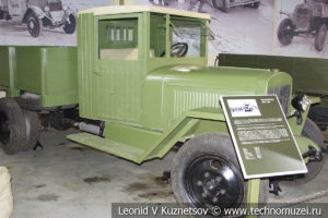 Грузовой автомобиль ЗиС-5В 1943 года в музее отечественной военной истории в Падиково