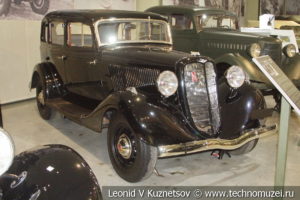 Легковой автомобиль ГАЗ-М-1 1936 года в музее отечественной военной истории в Падиково