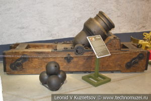 Мортира 1803 года в музее отечественной военной истории в Падиково