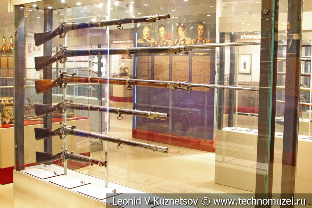 Огнестрельное оружие второй половины XIX века в музее отечественной военной истории в Падиково