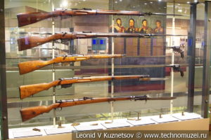 Огнестрельное оружие периода Русско-японской войны в музее отечественной военной истории в Падиково