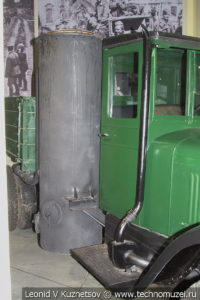 Газогенераторный грузовой автомобиль ЗиС-21 1938 года в музее отечественной военной истории в Падиково