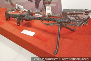 Ручной пулемёт MG-34 в музее отечественной военной истории в Падиково